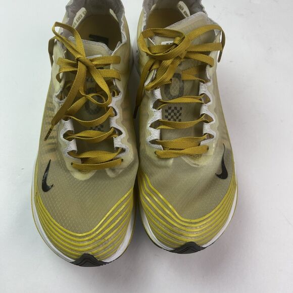 Nike Zoom Fly SP Mens 8 Dark Citron Running Sneakers AJ9282-300 shoe Athletic - Picture 6 of 16